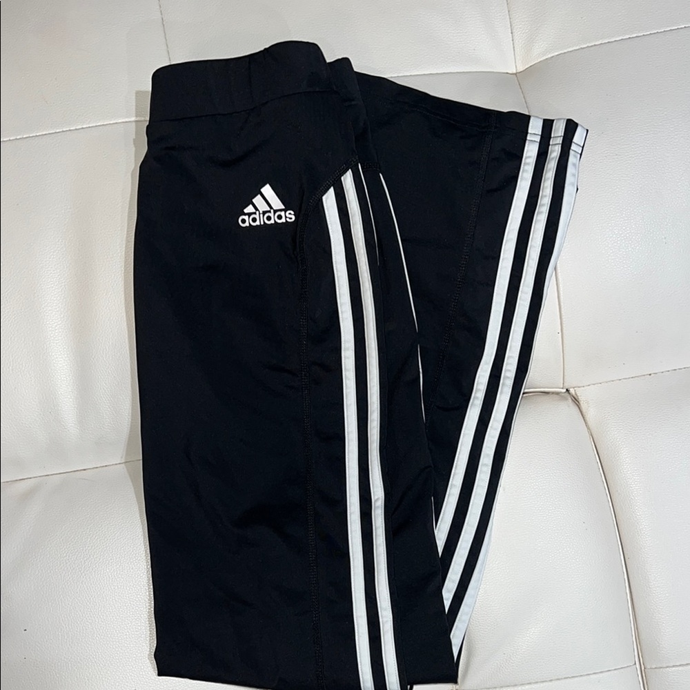 Adidas Kids Black Track Pants